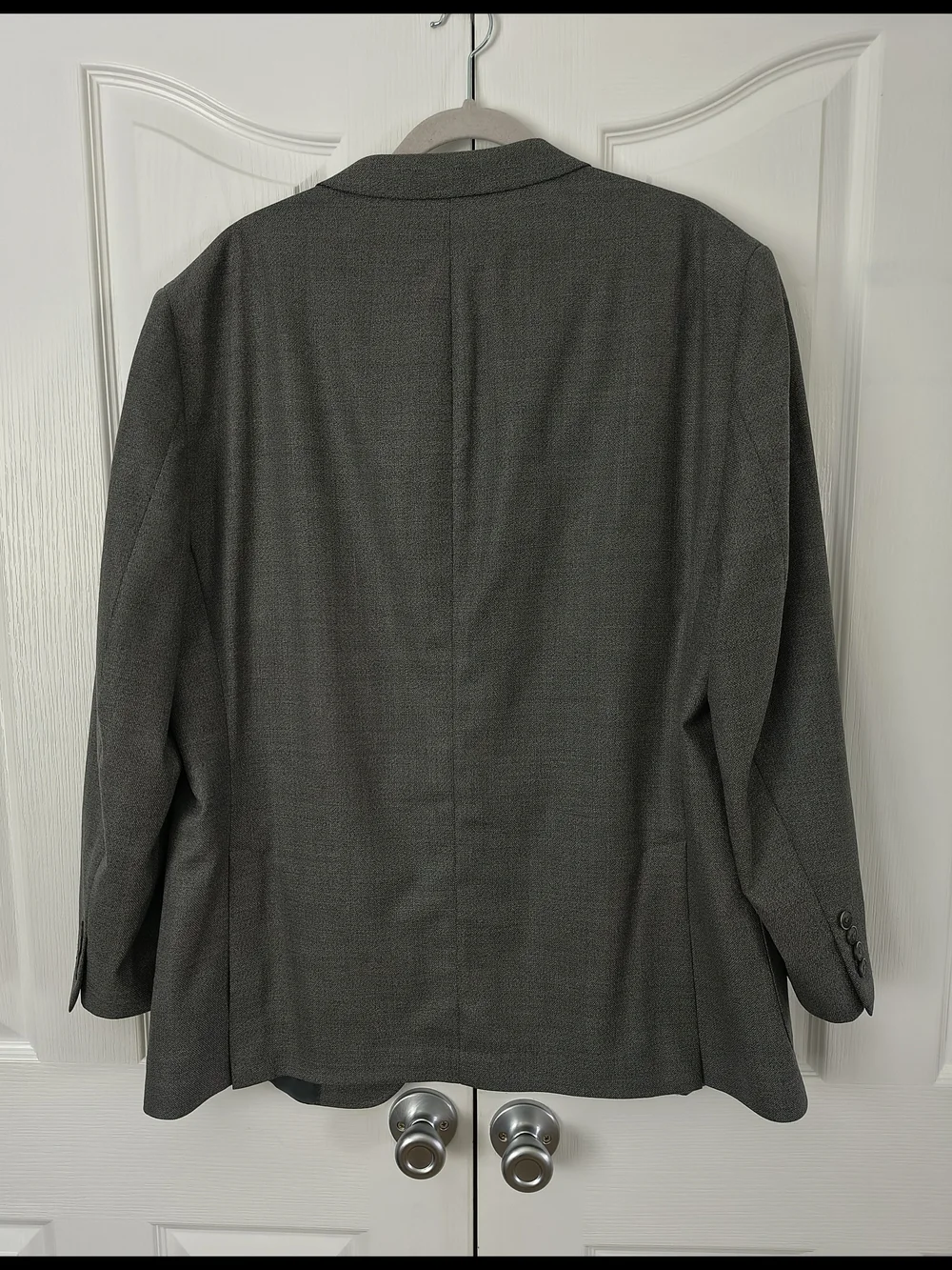 Peter Millar Gray Wool Two-Button Men's Blazer